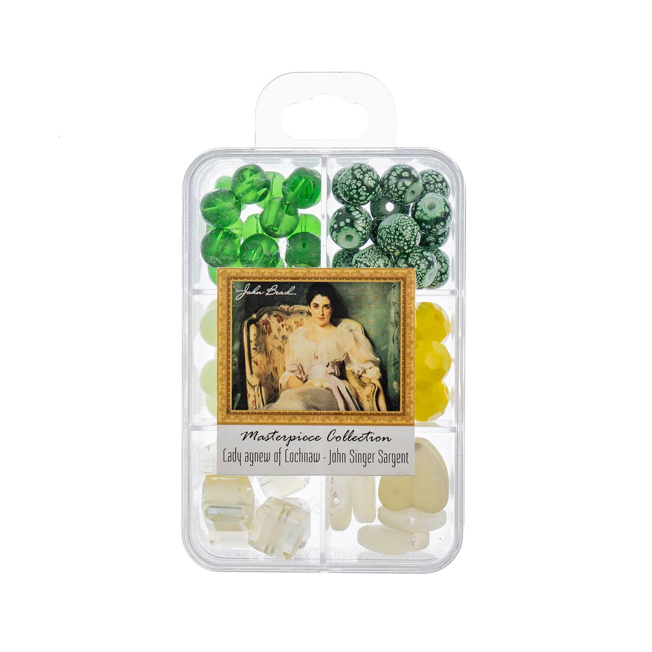 John Bead Masterpiece Collection Glass Bead Box Mix